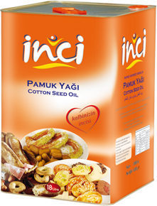 İNCİ PAMUK YAĞI 18 LT.